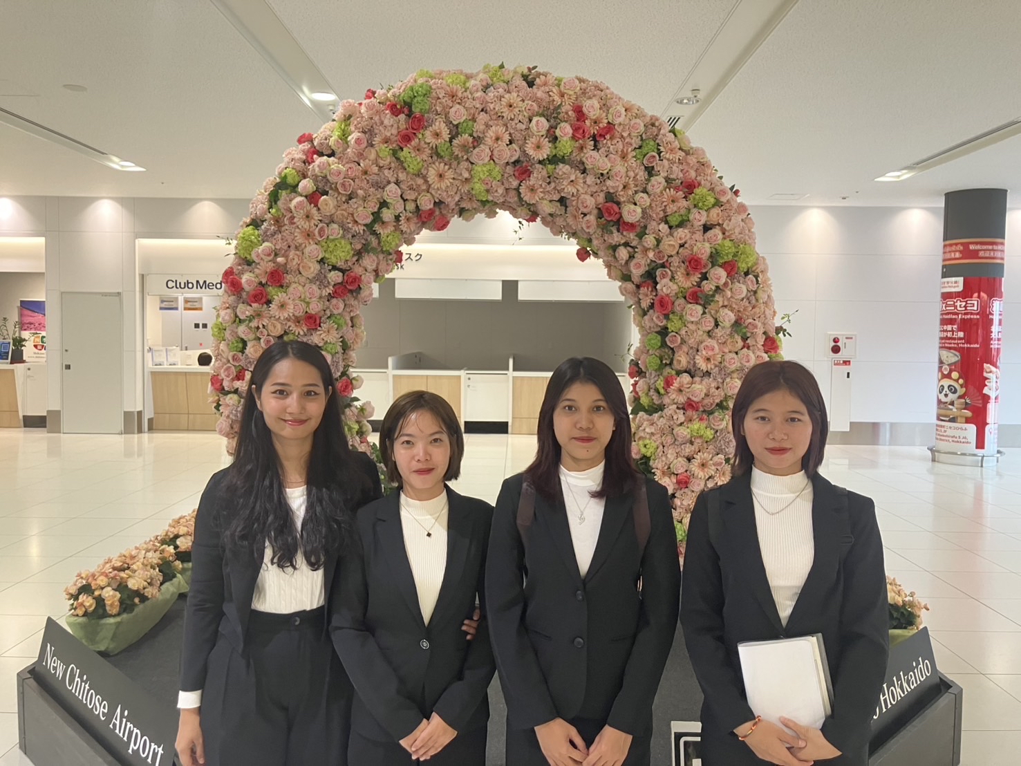 ミャンマー特定技能4名（食品製造）が入国しました！